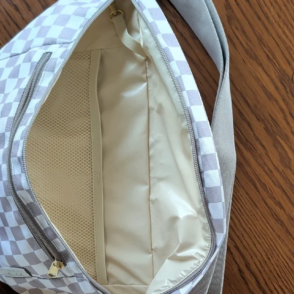 Canvelle Checker Oversize Fanny - Picture 3 of 3